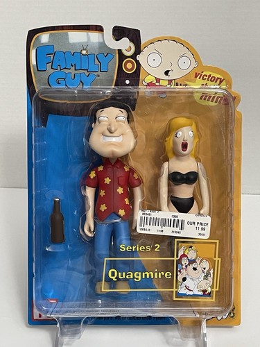 Family Guy Series 2 Quagmire Action Figure 2005 Mezco Toys