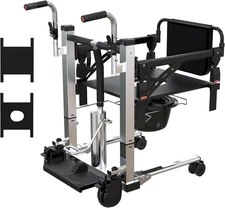 Hydraulic Patient Wheelchair Lift Transfer Chair Lift Aid for Elderly Living