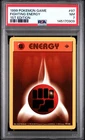 1999 POKEMON BASE SET 1ST EDITION #97 FIGHTING ENERGY PSA 7