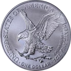 2022 Silver American Eagle $1 PCGS MS70 Magnum Opus Label