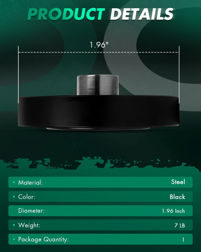 For Chevy C1500 C2500 Express K1500 K2500 GMC Savana 1500 2500 Harmonic Balancer - Image 3 of 4