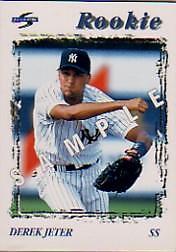 1996 Score Samples #240 Derek Jeter - NM-MT