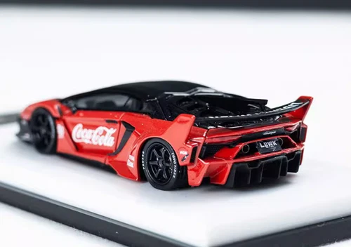 Scale Mini 1/64 Resin car model Lamborghini LP700 GT EVO Coca Cola - Picture 3 of 7