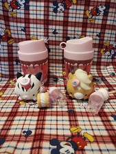 Squishy smooshy Mushy Zebra Pony hot cocoa sippy Cup toys lot so cute