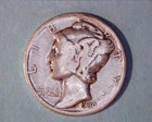 1930 Mercury Head Silver Dime  FINE ~ **112-5A