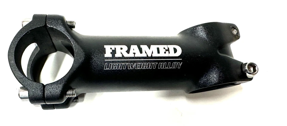 Framed Alloy 1-1/8" x 100mm x 31.8mm 6 degrees Threadless Bike Stem Black New - Image 4 of 4