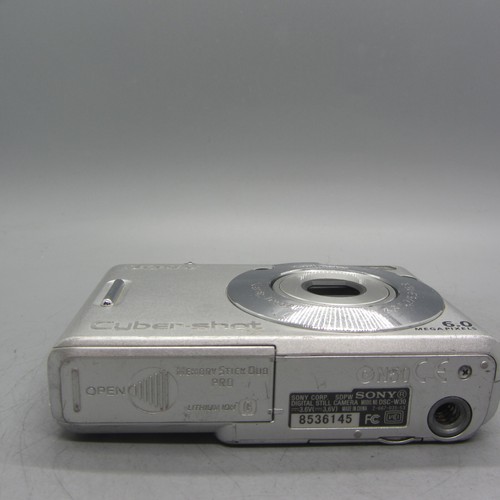 Sony fotocamera digitale Cybershot DSC-W30 6,0MP argento testata - Foto 6 di 9