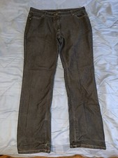 MCDONALD'S Black COTTON BLEND Straight Leg EMPLOYEE UNIFORM Work Pants Sz 14