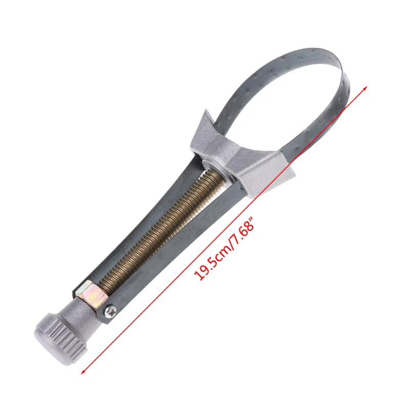 Adjustable Car Truck Oil Filter Removal Repair Hand Tool Strap Wrench 60mm-120mm - Image 2 of 4