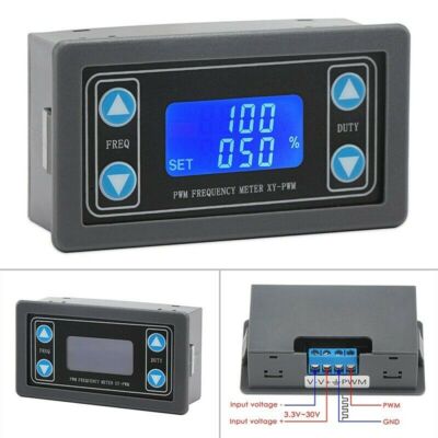 PWM Pulse Frequency Duty Cycle Adjustable Module Signal Generator 1Hz-150KHz