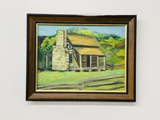 Vintage Framed & Signed Original Oil Painting