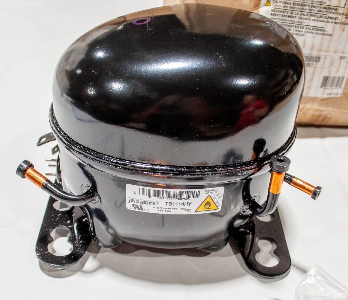 Whirlpool w11580057 Compressor Jiaixpera TB1114HY | eBay