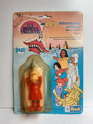 FIGURINE ARKANA LES Mondes Engloutis Blister Flexible Ceji Revell 1985 RMC A2 EUR 180,00 - FR