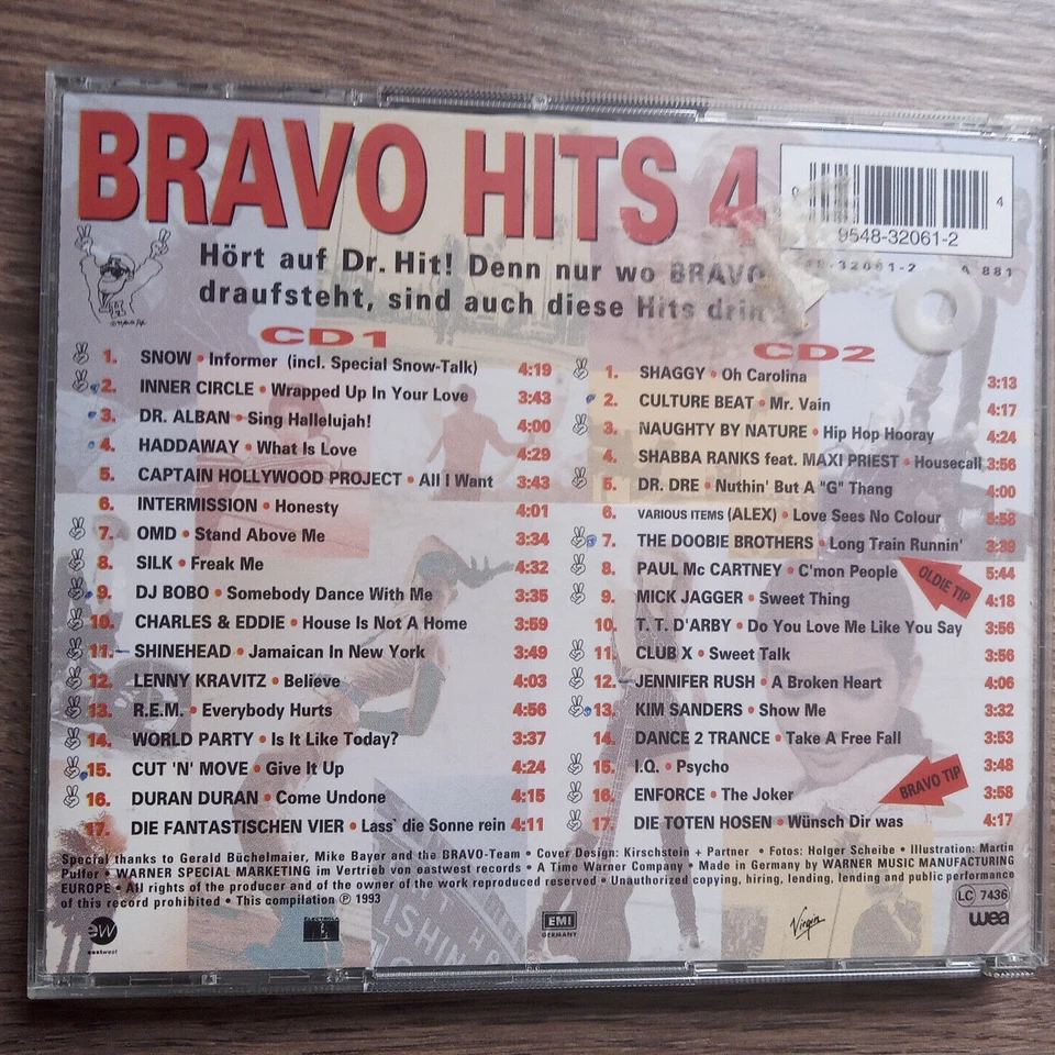 Bravo Hits Vol 4 (2CDs) - Bild 2 von 2