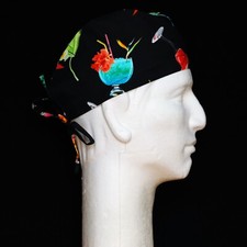 Mix Drinks Theme Scrub hat