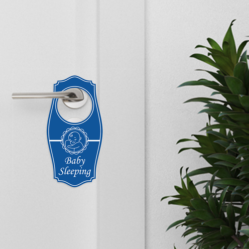 Signs ByLITA Baby Sleeping Door Hanger - Picture 4 of 75