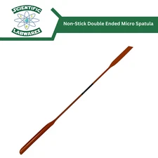 Scientific Labwares Non-Stick Double Ended Micro Spatula with Teflon Coating