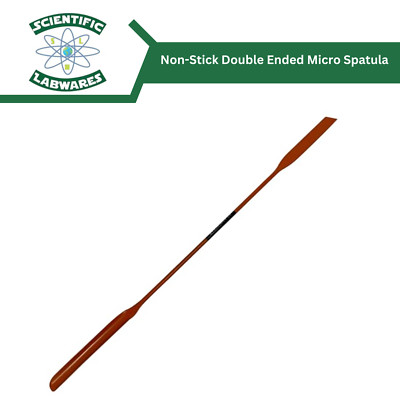 Scientific Labwares Non-Stick Double Ended Micro Spatula with Teflon Coating