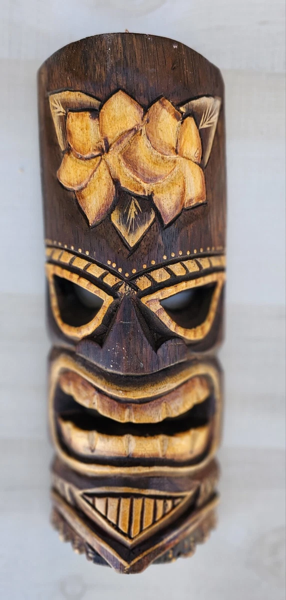 Máscara Havaiana Antik 50 Cm - Máscaras Decorativas