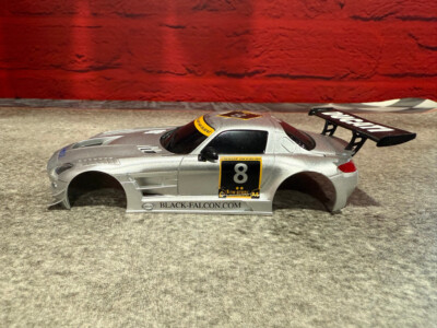 SCX 1/32 Scale Mercedes SLS Top - #8 - No Lights - New
