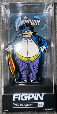 Figpin DC Comics The Penguin #88 Hard Case 1st Edition 1st Release Unlocked