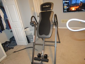 Details About Gravity Inversion Therapy Table Chair Exercise System Machine Fitness Back Pain