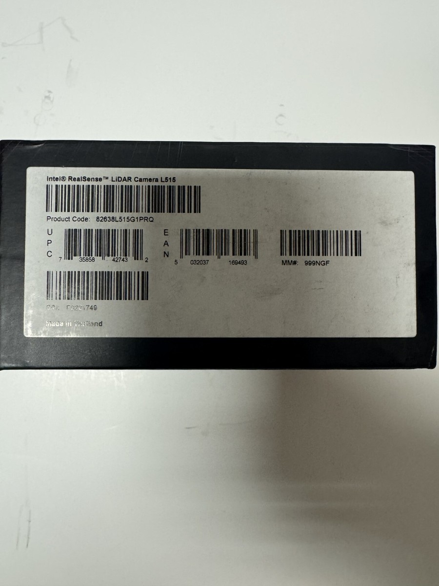 Intel RealSense LiDAR L515 Camera for sale online | eBay Intel RealSense LiDAR L515 Camera for sale online | eBay