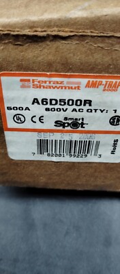 Fusible Gould Shawmut A50P20 20A 500V Type 1 - Neuve En Boîte, Sécurité électrique Professionnelle