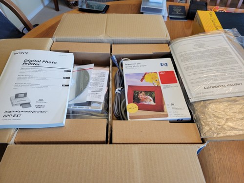 Sony DPP-EX7 Digital Photo Thermal Printer, New in Original Box, Complete - Picture 6 of 11