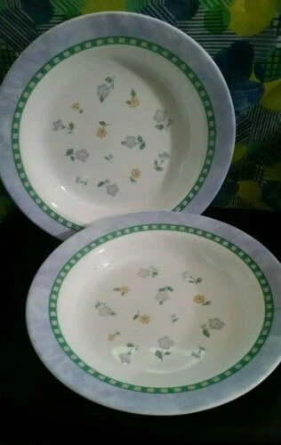 Corelle White Floral Dinnerware Bowls