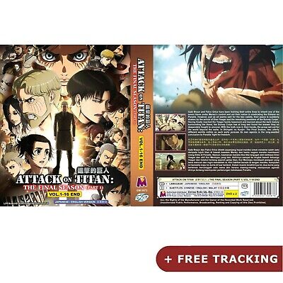 Attack On Titan (Season 4 - Part 1&2: VOL.1 - 28 End) ~ English Dubbed  Version