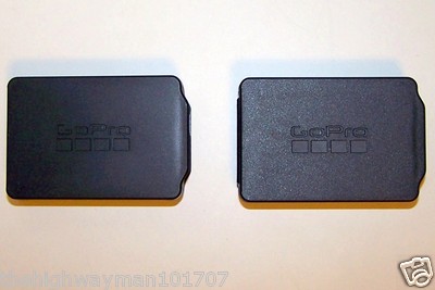 2X Genuine GoPro Extended Battery or LCD bacpac protective case 