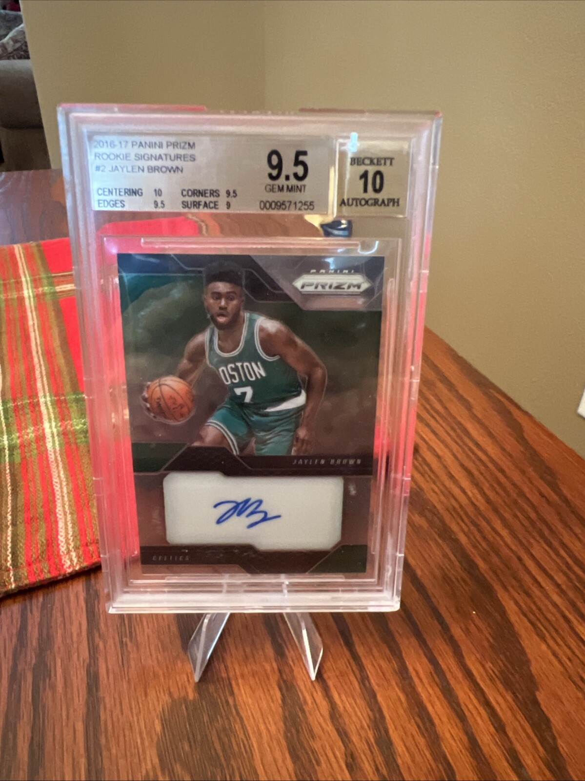 2016-17 Panini Prizm - Rookie Signatures #2 Jaylen Brown (AU, RC)