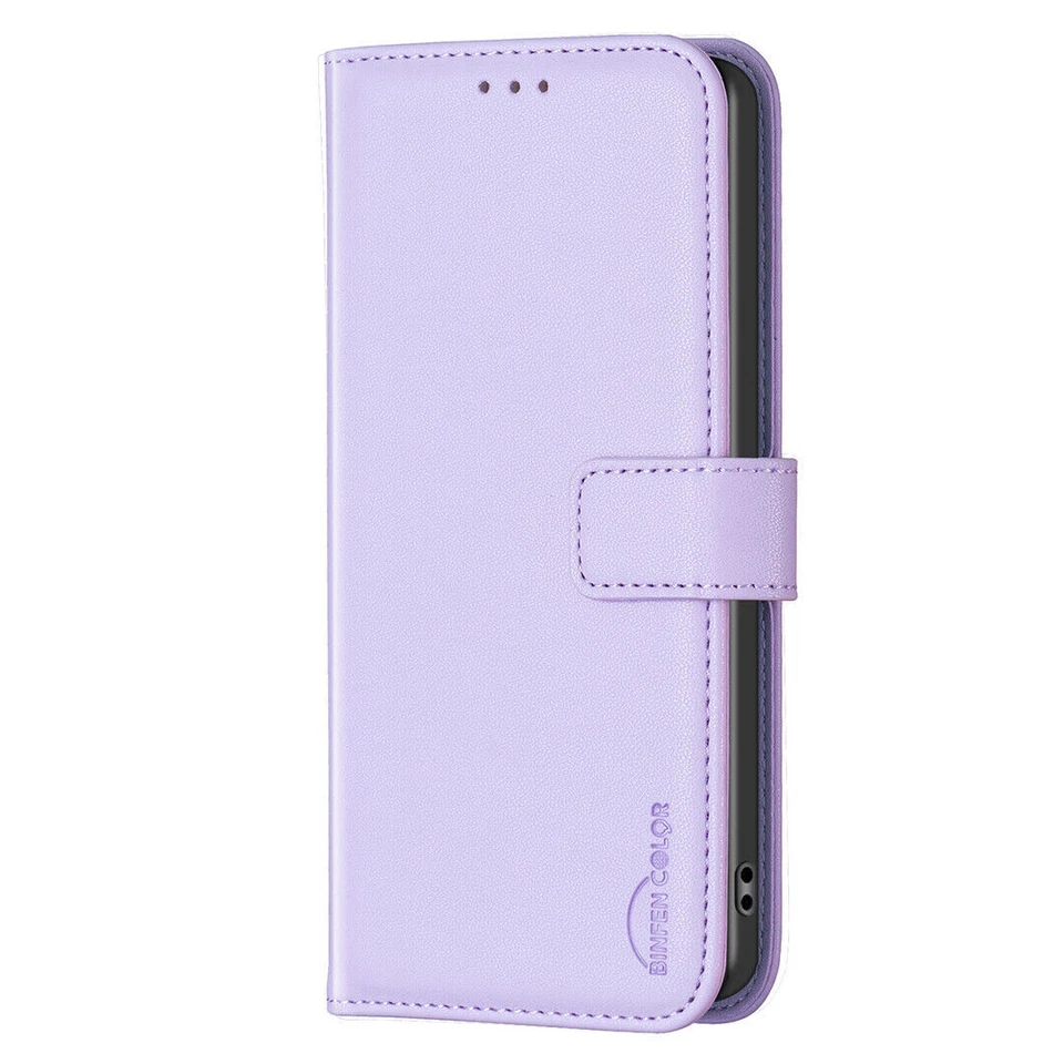 Leather Magnetic Card Wallet Phone Case For iPhone 7 8 SE XR 11 12 13 14 Pro Max - Image 4 of 4