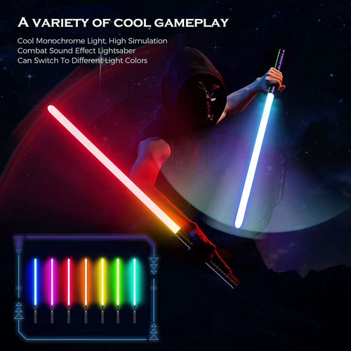 Star Wars FX spada laser spada laser con suono e luce LED RGB - Foto 7 di 14