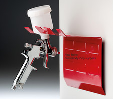 Spray gun holder stand magnetic spray gun stand takes 2 guns