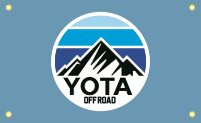 YOTA  Garage Wall Car Truck Racing Show Auto Banner Sign Flag