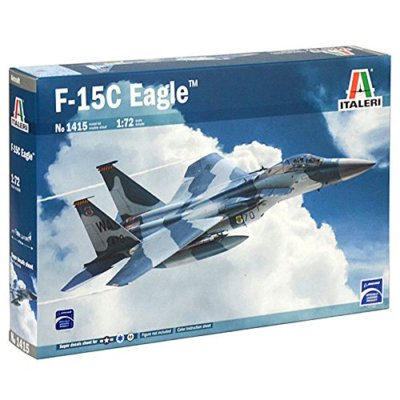 F-15C Eagle Fighter Kunststoff Kit 1:72 Modell Italeri