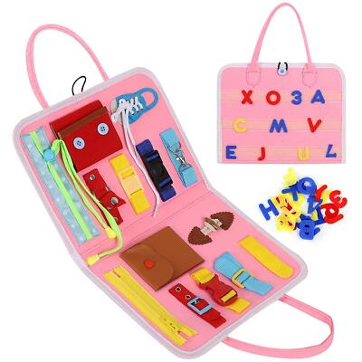 Kinder Board Spielzeug Baby Montessori Sensory Activity Board Zubehör 1~5Jahre