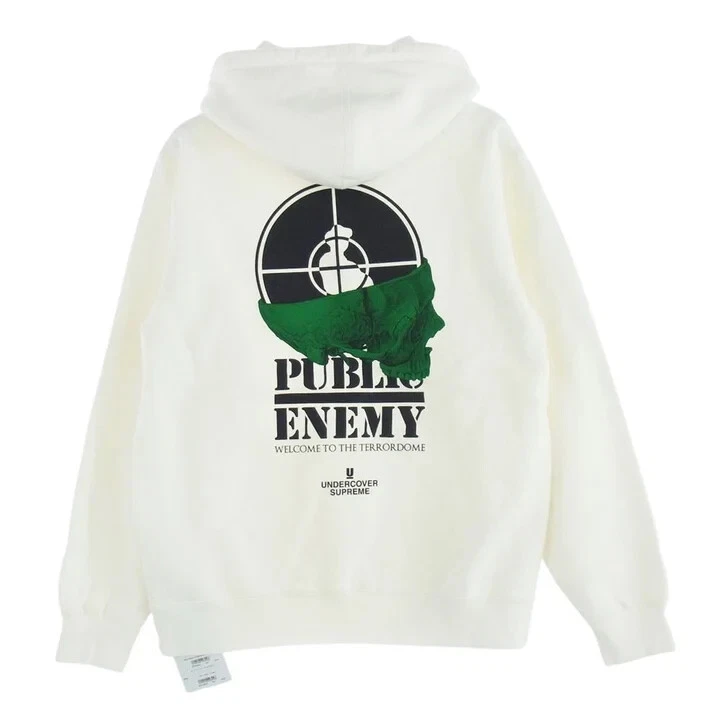 Sweat à capuche Supreme UNDERCOVER/Public Enemy Terrordome blanc Canada L