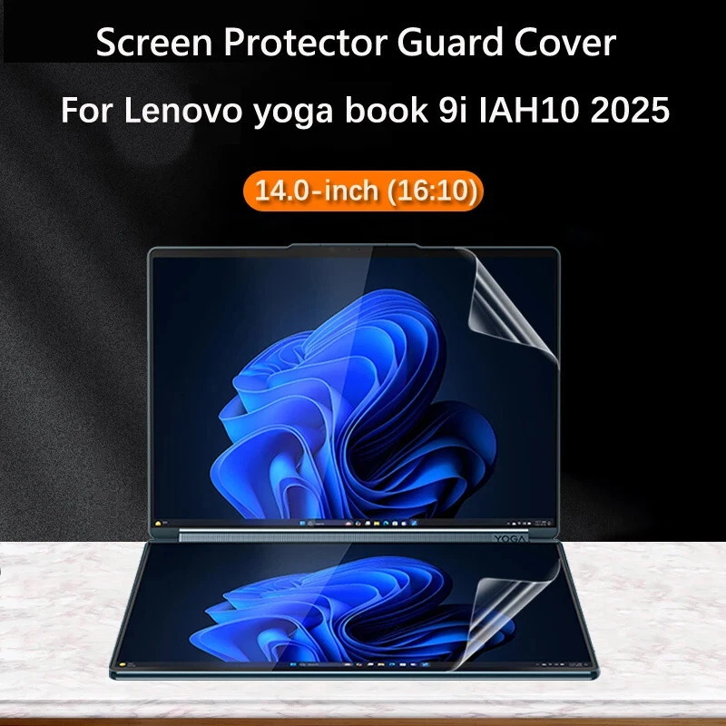 Anti-scratch Big + Small Screen Protector for Lenovo Yoga Book 9i Gen10 14" 2025 - Image 3 of 4