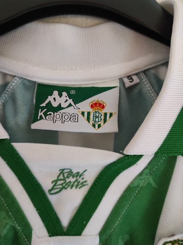 REAL BETIS 1995-1996 Alfonso 11 camiseta shirt trikot maillot maglia S - Picture 3 of 5