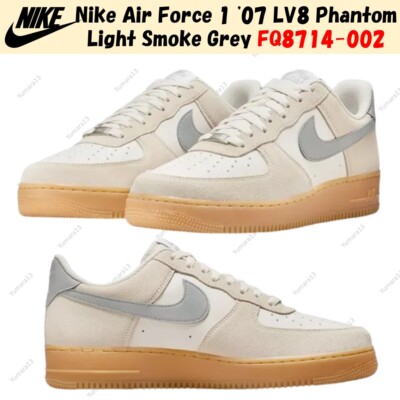 Nike Air Force 1 '07 LV8 Phantom Light Smoke Grey FQ8714-002 US