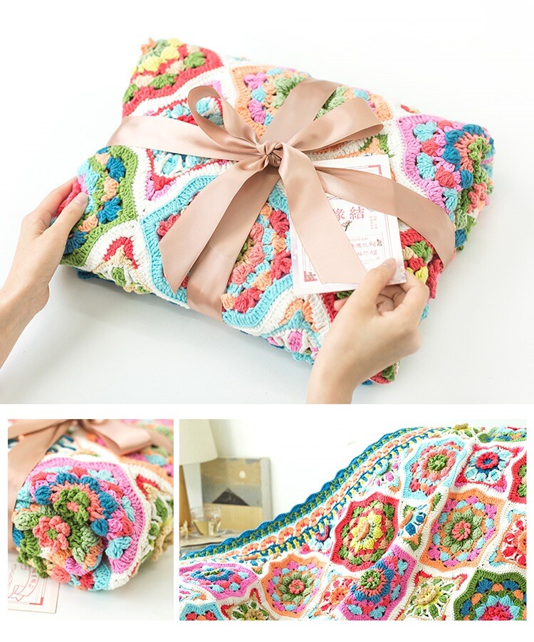 Sale 6SkeinsX50g Bamboo Cotton Baby Blankets Rugs Hand Knitting Crochet