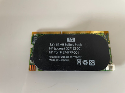 MÓDULO CON RESPALDO DE BATERÍA HP 413486-001 128 MB 356272-001 307132-001