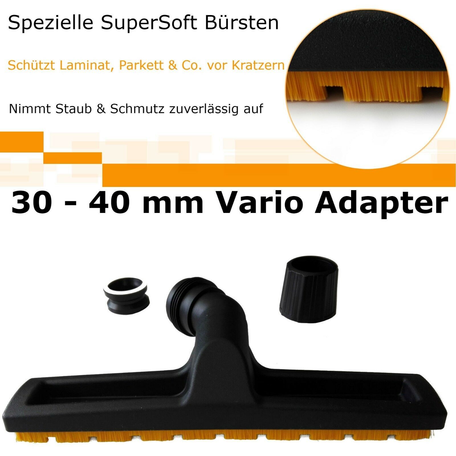 Turbodüse Wessel TK 286, passend für alle Sauger mit Anschluß 35 mm