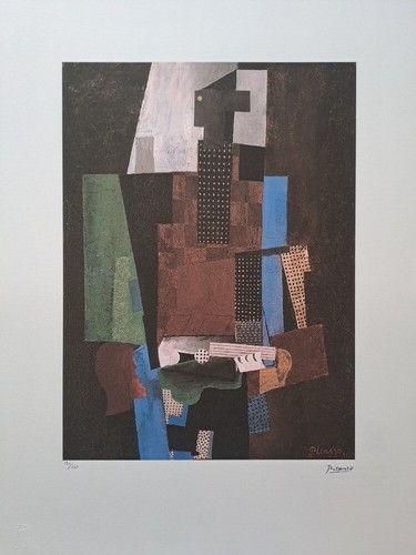 Pablo Picasso Signed - Musician - Certificate SPADEM Paris - Picture 2 of 8
