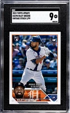 2023 Topps Update - Riley Greene (RC) - 1/99 - Vintage Stock - BOOKEND! - #US298
