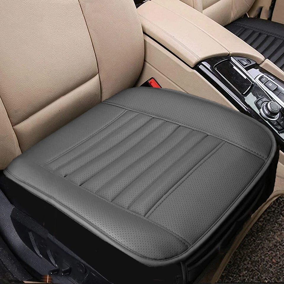 For Audi Car Front Seat Cover PU Leather Half / Full Surround Chair Cushion Pad Foto 2 de 4