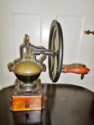 ANTIQUE FRENCH COFFEE GRINDER PEUGEOT FRERES BEAN